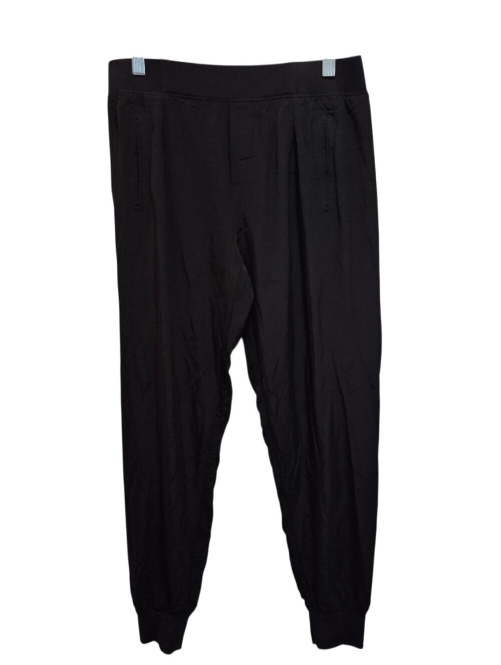 ATM Black Track Pants Rayon Size Small lightweight Jogger Anthony Thomas